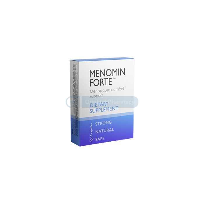 Menomin Forte - kapsula për të lehtësuar simptomat e menopauzës në Peshkopi