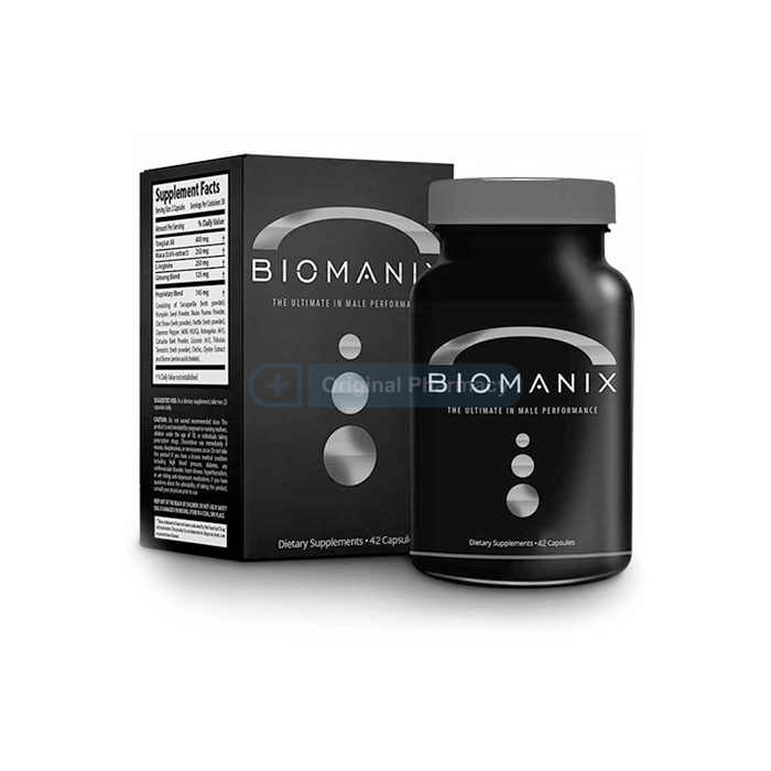 Biomanix - kapsulas, lai uzlabotu potenci Latvijā